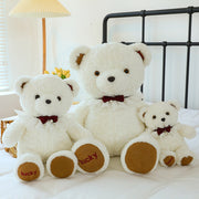 【Plush】Extra Large White-Brown Teddy Bear Plush Toy