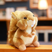 【Plush】Big Tail Simulation Squirrel Stuffed Animal