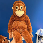 【Plush】Cute Brown Gorilla Plush Toy