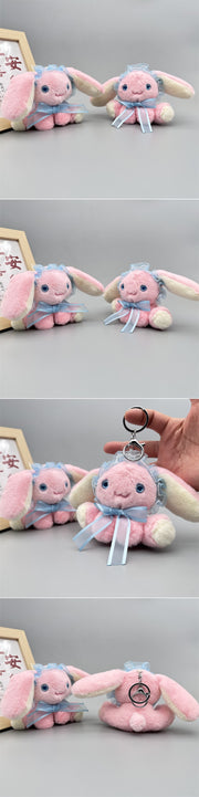【Plush】Super Cute Mini Rabbits Plush Keychains