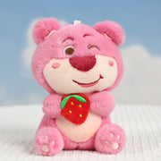 【Plush】Cute Mini Pink Bears Plush Keychains