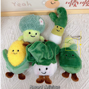【Plush】Super Cute Mini Vegetables Plush Keychains