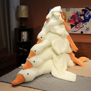 【Plush】Extra Large Super Soft White Goose Plush Pillow