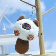 【Plush】Cute Mini Cats Plush Keychains With Squeaky