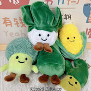【Plush】Super Cute Mini Vegetables Plush Keychains