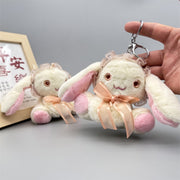 【Plush】Super Cute Mini Rabbits Plush Keychains