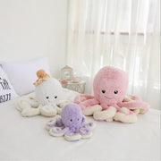 【Plush】Colorful Octopus Plush Toy For Kid's Gifts