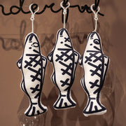 【Plush】Fun Graffiti Salted Fish Pattern Plush Pillows