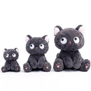 【Plush】Cuddly Big-eyed Black Cat Plush Toys