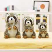 【Plush】Simulated Raccoon Stuffed Animals