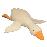 【Plush】Extra Large Super Soft White Goose Plush Pillow