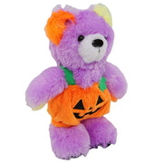 【Plush】Halloween Gifts Purple Bear With Pumpkin Shorts