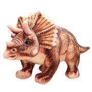 【Plush】Simulated Jurassic Dinosaur Simulated Triceratops Plush Toy