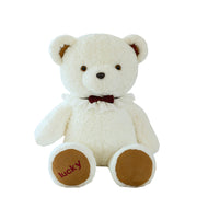 【Plush】Extra Large White-Brown Teddy Bear Plush Toy