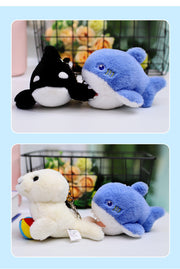 【Plush】Mini Sea Animal Plush Keychain Collection