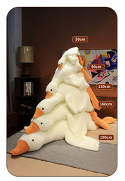 【Plush】Extra Large Super Soft White Goose Plush Pillow