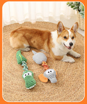 Dog Chewing Plush Toys, Teeth Cleaning Toys