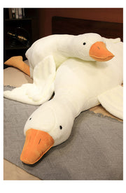 【Plush】Extra Large Super Soft White Goose Plush Pillow