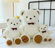 【Plush】Extra Large White-Brown Teddy Bear Plush Toy