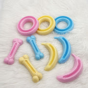 Rubber Teether Toys - Puppy Chewable Toys for Teething