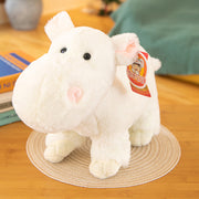 【Plush】Super Cute Short-legged Hippopotamus Plush Toy