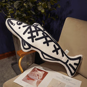【Plush】Fun Graffiti Salted Fish Pattern Plush Pillows