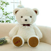 【Plush】Extra Large White-Brown Teddy Bear Plush Toy