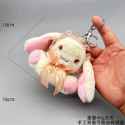 【Plush】Super Cute Mini Rabbits Plush Keychains