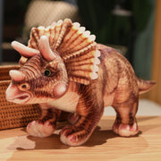 【Plush】Simulated Jurassic Dinosaur Simulated Triceratops Plush Toy