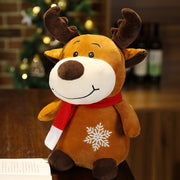 【Plush】Santa Claus And Elk Plush Doll For Christmas Gifts