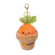 【Plush】Super Cute Mini Carrot Potted Plush Keychains