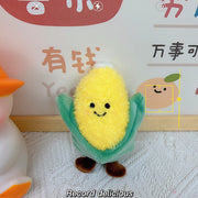 【Plush】Super Cute Mini Vegetables Plush Keychains