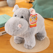 【Plush】Super Cute Short-legged Hippopotamus Plush Toy