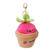 【Plush】Super Cute Mini Carrot Potted Plush Keychains