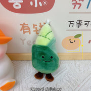 【Plush】Super Cute Mini Vegetables Plush Keychains