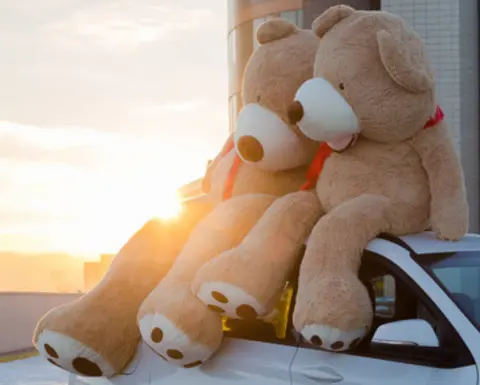 custom life size teddy bear