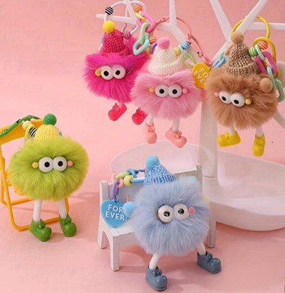 Custom Plush Keychains as Fashion Accessories