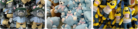custom plush toys in large volumes