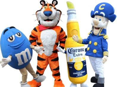 Custom Mascots for Brand Promotions