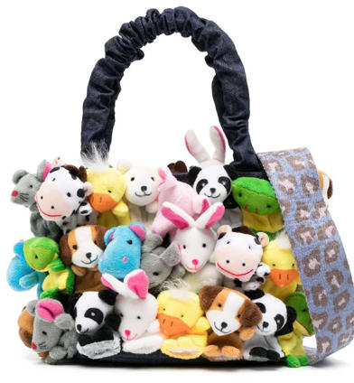 Custom Plush Toys as Fashion Bag Accessories