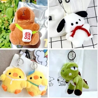 Applications of Keychain-sized Custom Stuffed Animals as Fashion Accessories