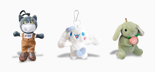 custom plush keychains