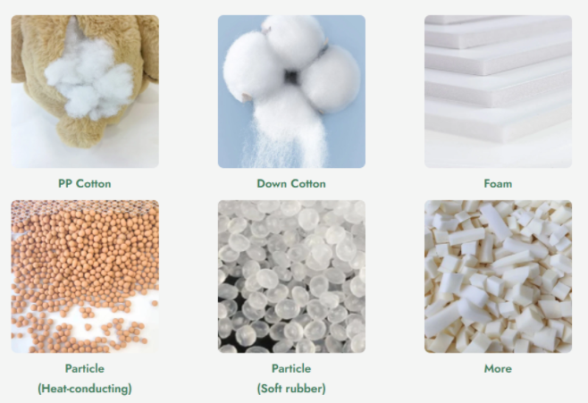 filling materials for plush toys