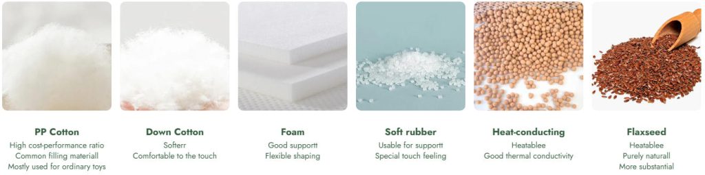 Filling Materials for Custom Plush Toys