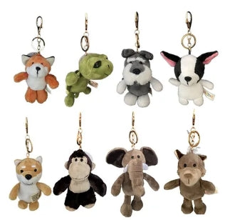 keychain-sized custom plush toys