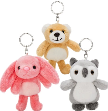 mini and keychain-sized custom plushies