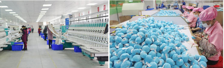 custom plush toy manufacturing