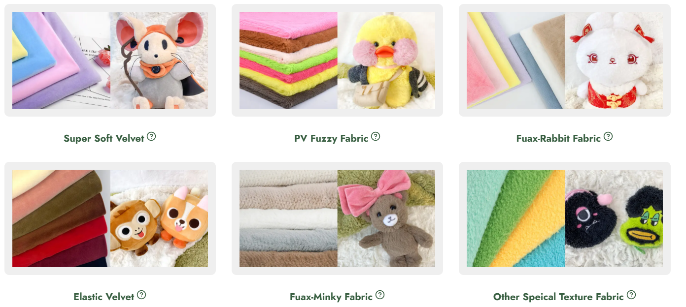 PLUSHIES FABRICS