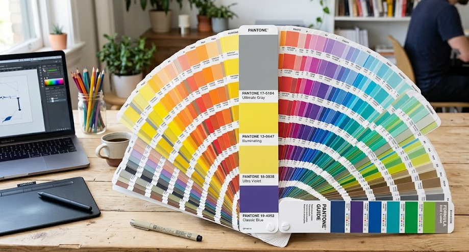 Professional Pantone color palette