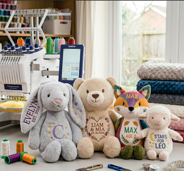 Custom Embroidery Plush Toys